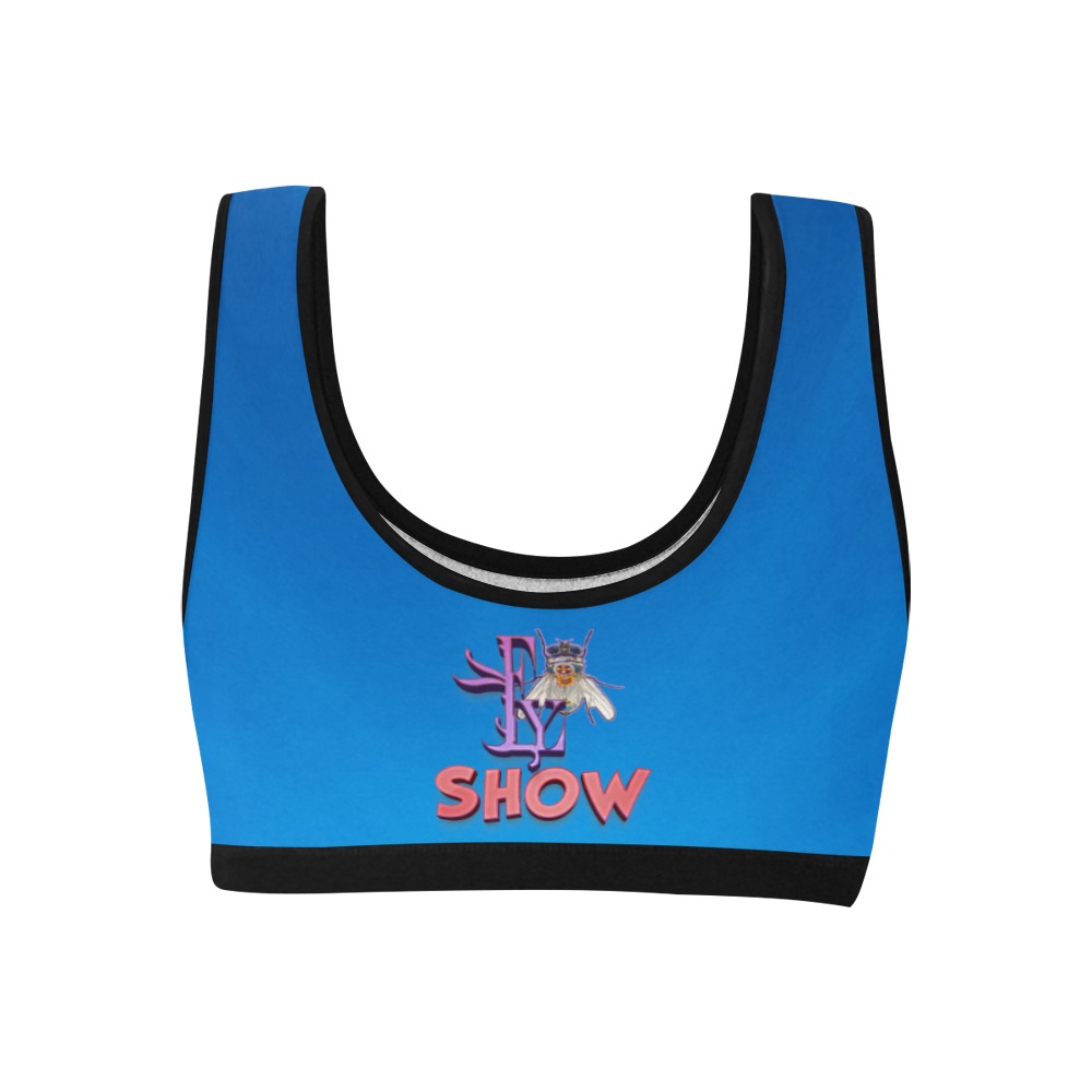 Fly Show Collectable Fly Women's All Over Print Sports Bra (Model T52)