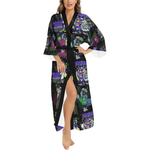 wwcfam Long Kimono Robe