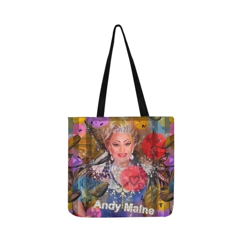Andy Maine 2022 by Nico Bielow Reusable Shopping Bag Model 1660 (Two sides)