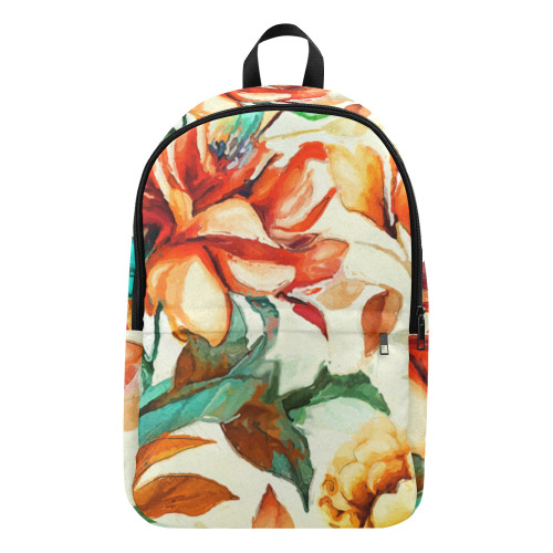 flowers botanic art (1) backpack Fabric Backpack for Adult (Model 1659)