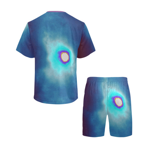 Dimensional Eclipse In The Multiverse 496222 Men's Short Pajama Set