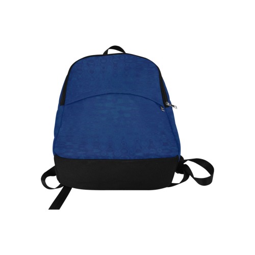 RR Blue Stack Fabric Backpack for Adult (Model 1659)