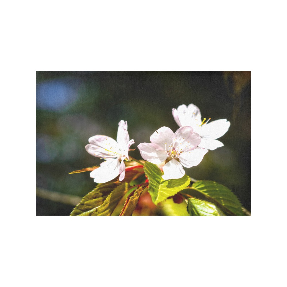 Sakura flowers enjoy sunshine. Hanami season magic Placemat 12’’ x 18’’ (Set of 6)