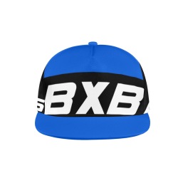 Big Boy Cap Blue All Over Print Snapback Hat