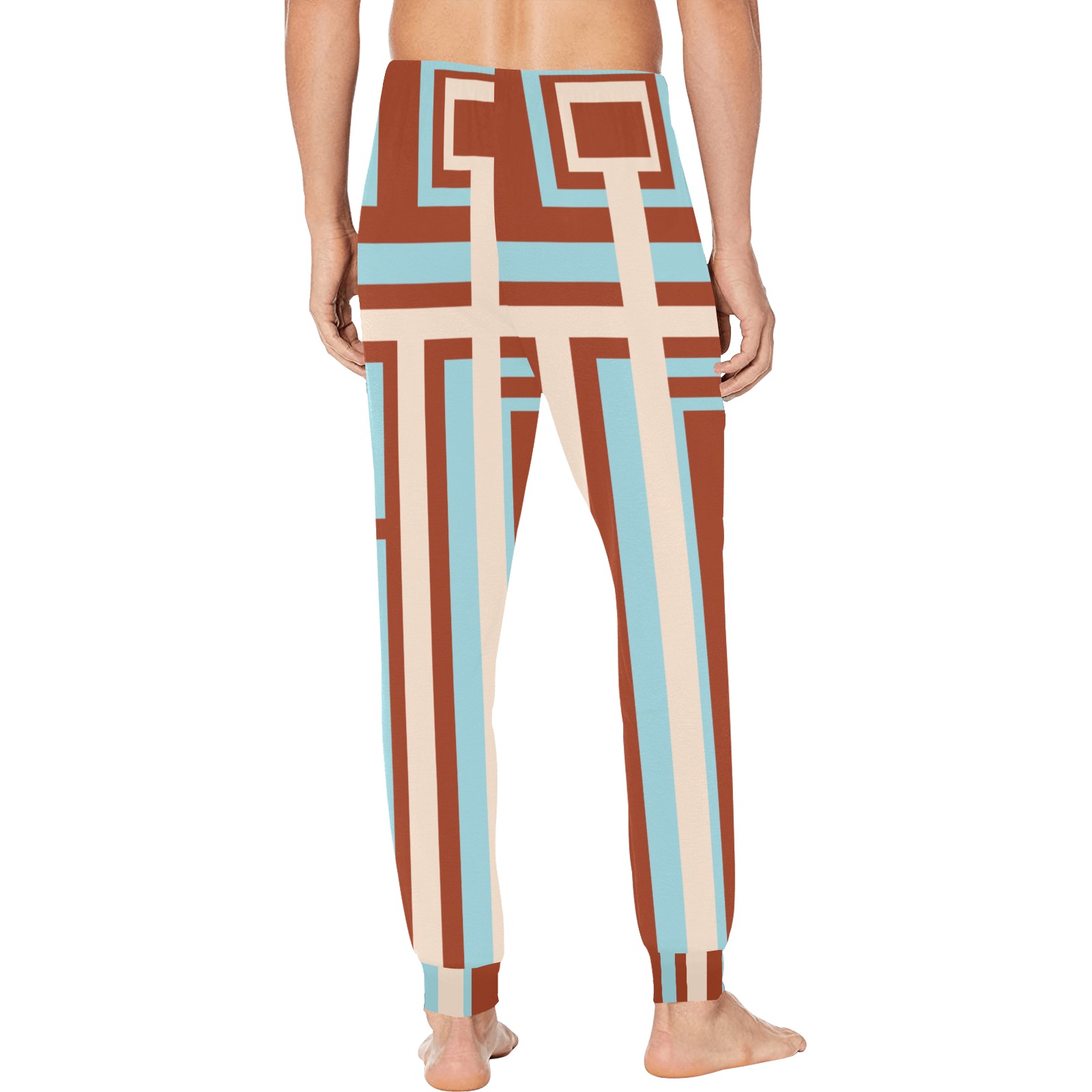 Model 1 Men's Pajama Trousers with Custom Cuff