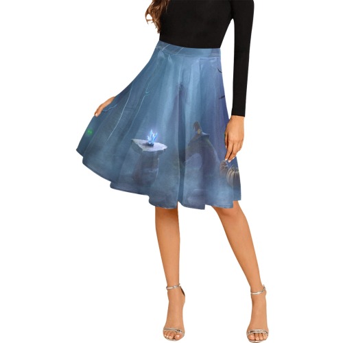 Fantasy Magic Forest Collection Melete Pleated Midi Skirt (Model D15)