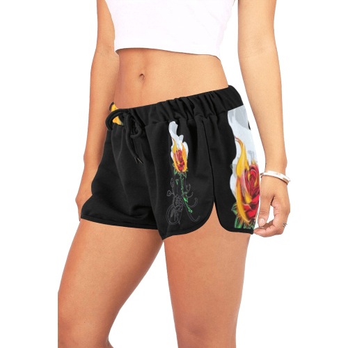 Aromatherapy Apparel  Relaxed Shorts Women's All Over Print Relaxed Shorts (Model L19)