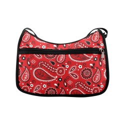 red bandana Crossbody Bags (Model 1616)