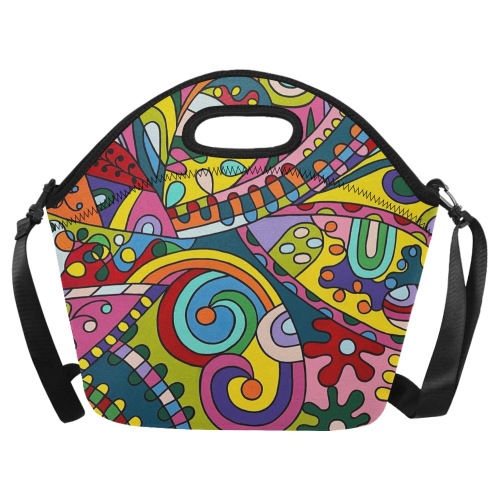 Recycle Neoprene Lunch Bag/Large (Model 1669)