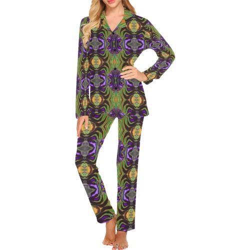 Luxury Women's Long Pajama Set