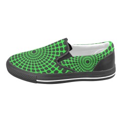 GWEB Men's Unusual Slip-on Canvas Shoes (Model 019)