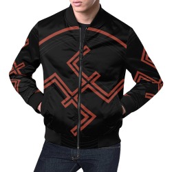 RIF INDUSTRIES All Over Print Bomber Jacket for Men (Model H19)