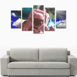 CLOUDS 13 ASTRONAUT Canvas Print Sets A (No Frame)