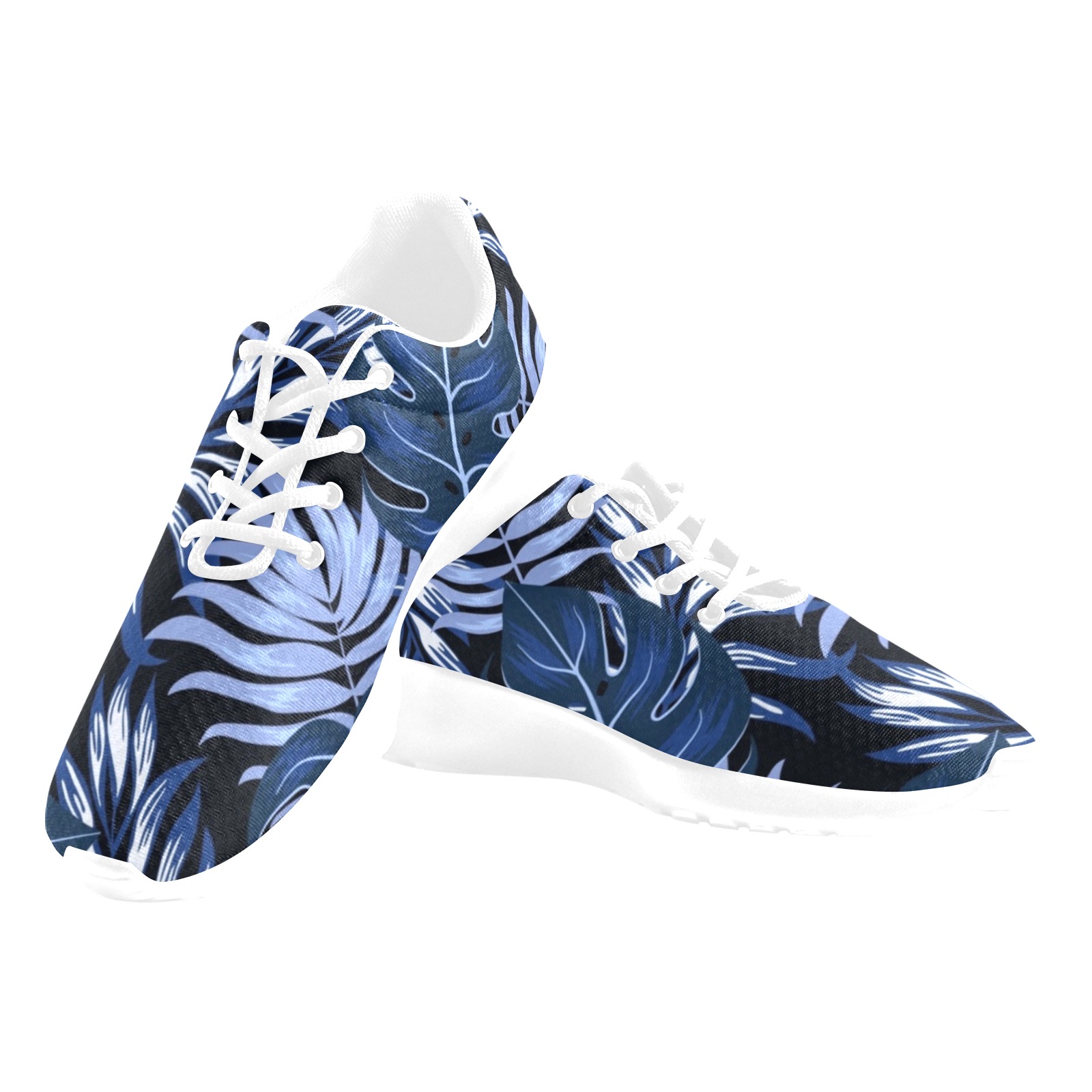 Tropical Blue Women's Athletic Shoes (Model 0200)