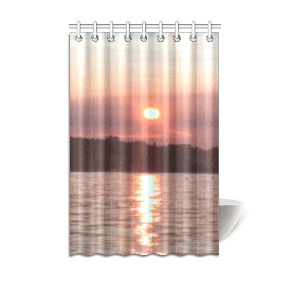 Glazed Sunset Collection Shower Curtain 48"x72"