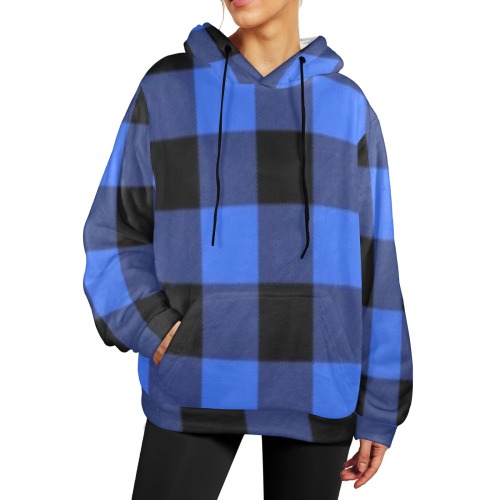 Dark Blue & Black Flannel