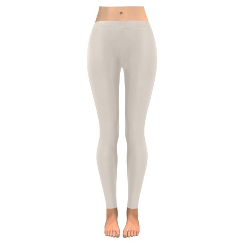 Perfectly Pale Women's Low Rise Leggings (Invisible Stitch) (Model L05)