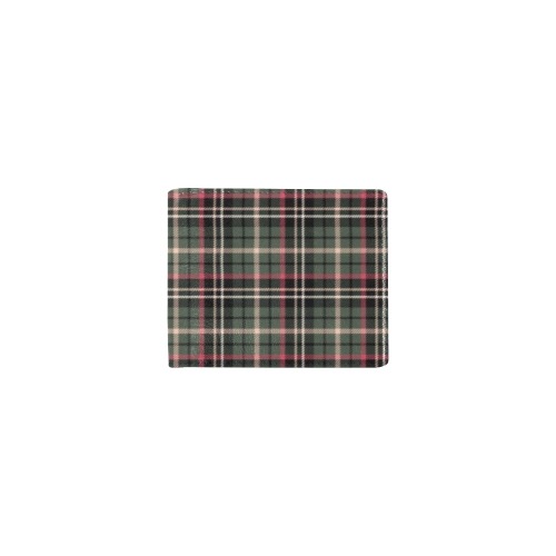 Classic Plaid Mini Bifold Wallet (Model 1674)