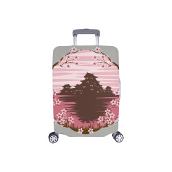 Pink Blossom Luggage Cover/Small 18"-21"