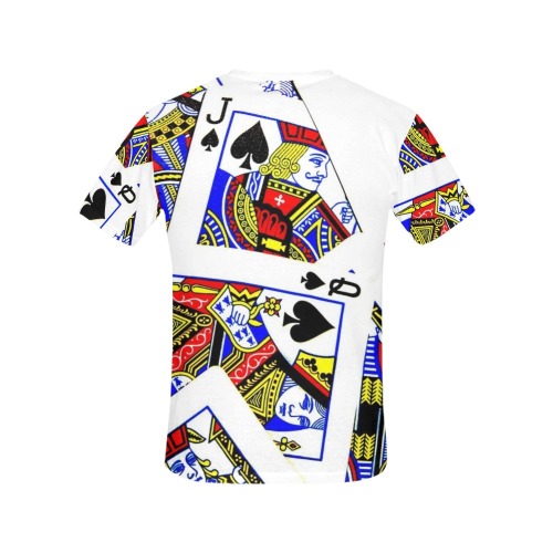 PLAYING CARDS-2 All Over Print T-Shirt for Women (USA Size) (Model T40)