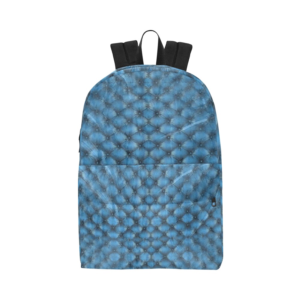 Leather Blue Step by Artdream Unisex Classic Backpack (Model 1673)