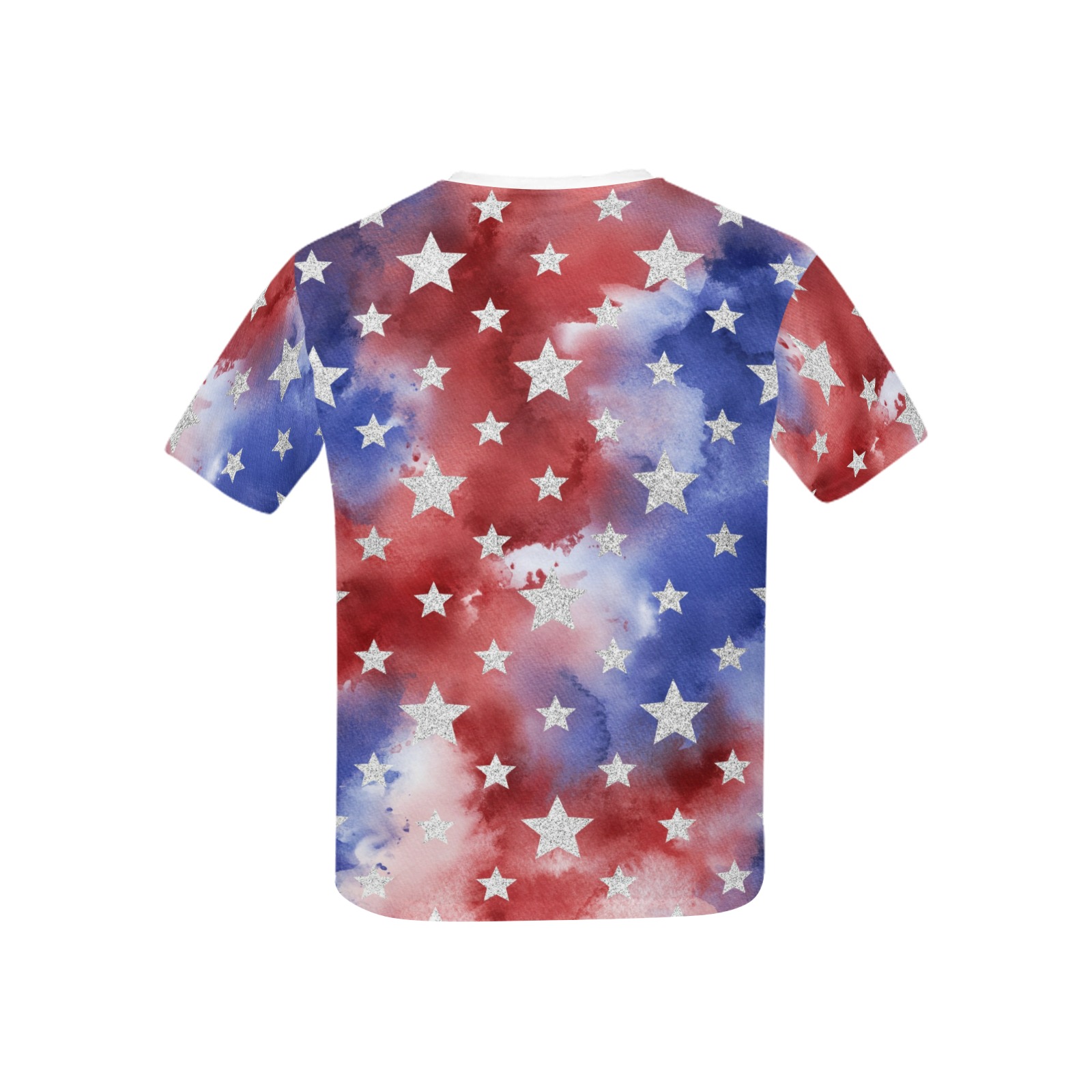 4th of july stars 1 Kids' All Over Print T-shirt (USA Size) (Model T40)