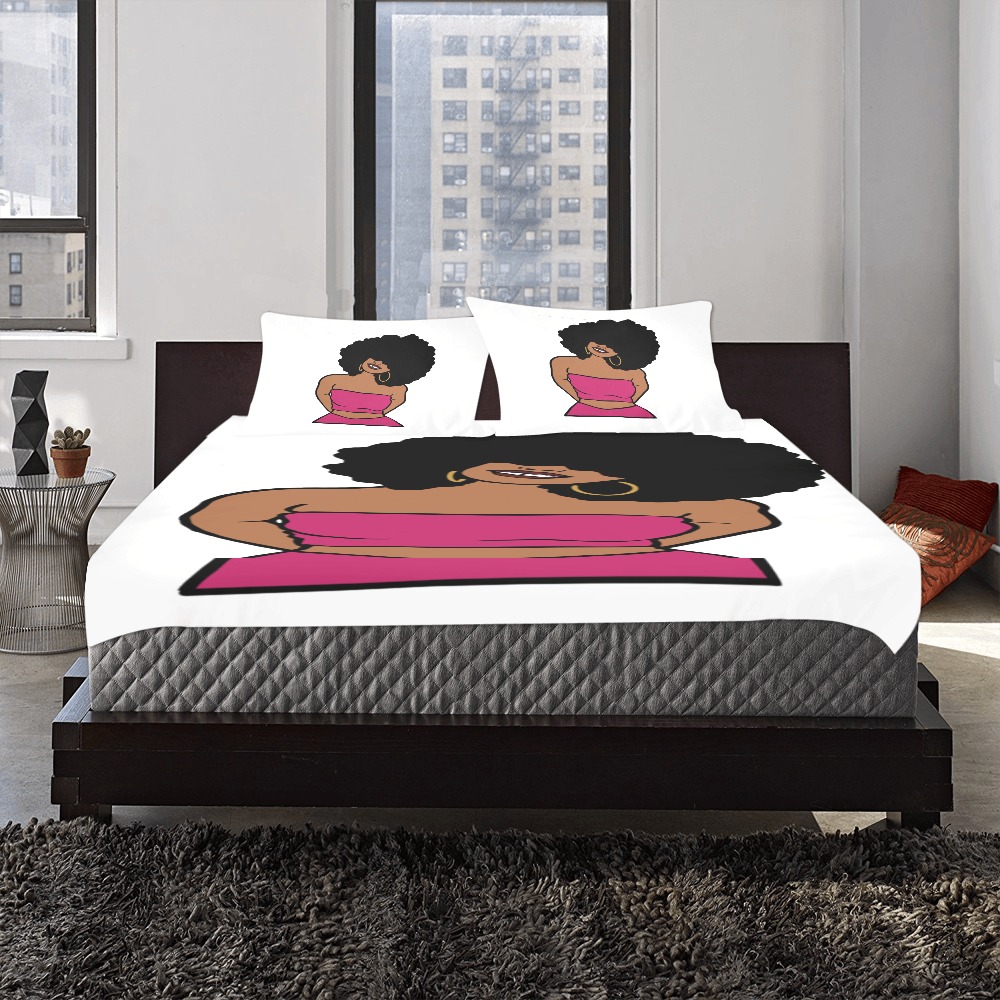 A Beautiful Smile sheet set 3-Piece Bedding Set