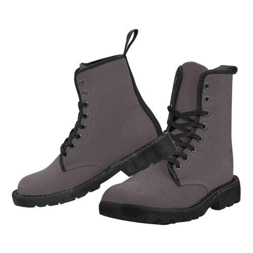 Charcoal Martin Boots for Men (Black) (Model 1203H)