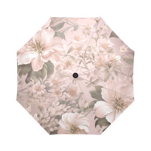 Pink Floral Wedding Umbrellla