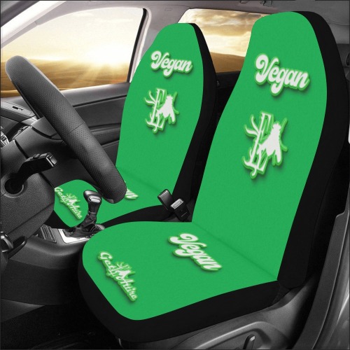 Vegan Style Collectable Car Seat Covers (Set of 2)