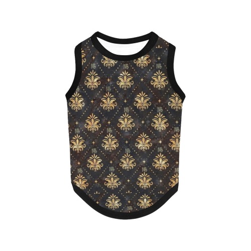 Royal Pattern by Nico Bielow All Over Print Pet Tank Top