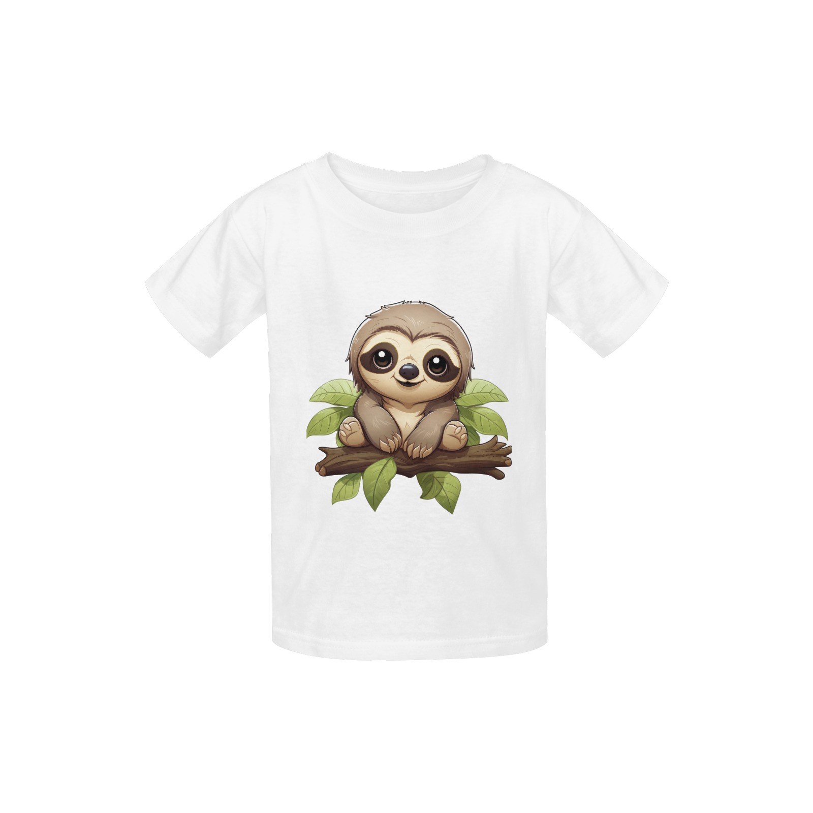 Cute sloth Kid's  Classic T-shirt (Model T22)