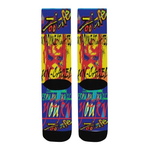 ZL.ANM.BLU Men's Custom Socks