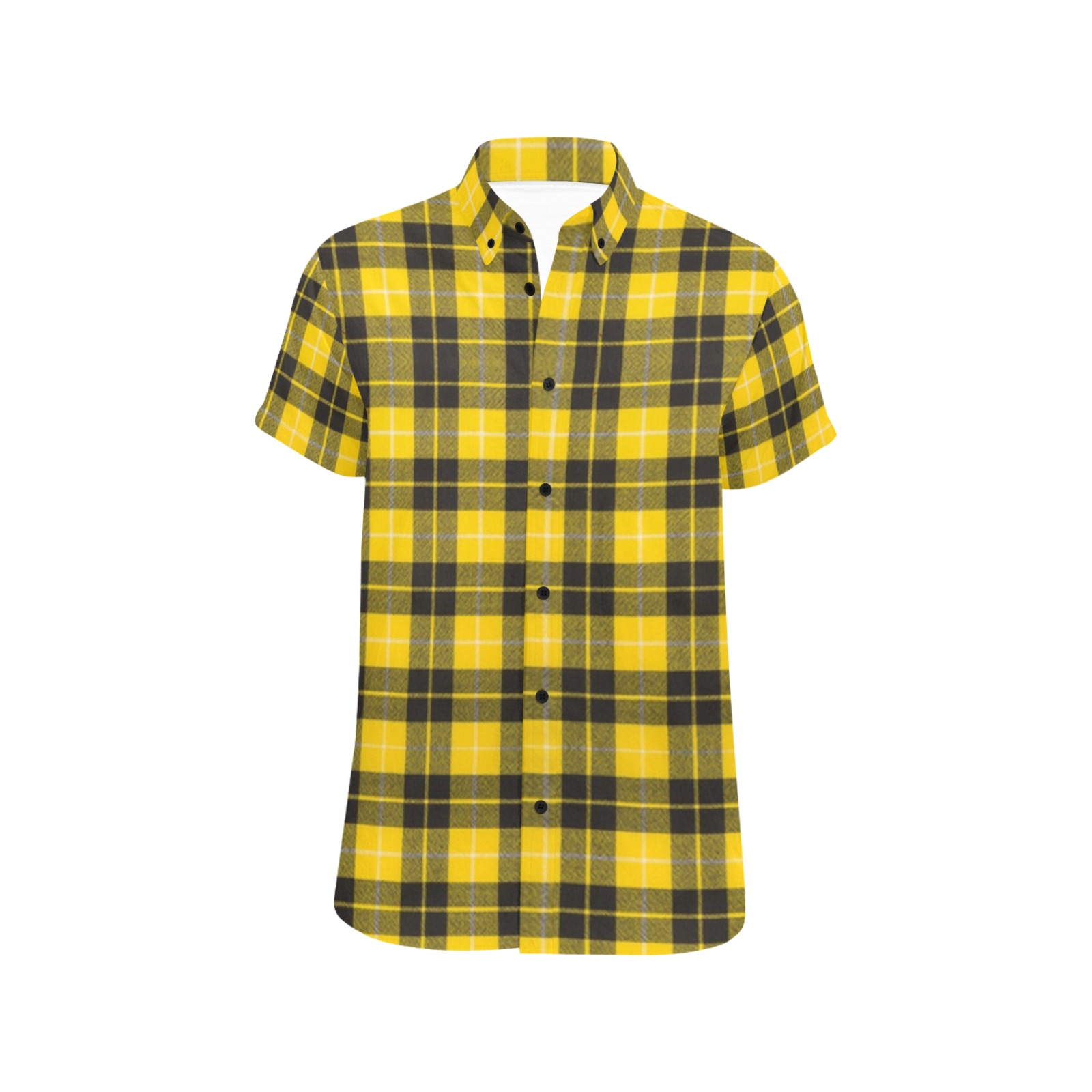Barclay Dress Modern Men's All Over Print Short Sleeve Shirt (Model T53)