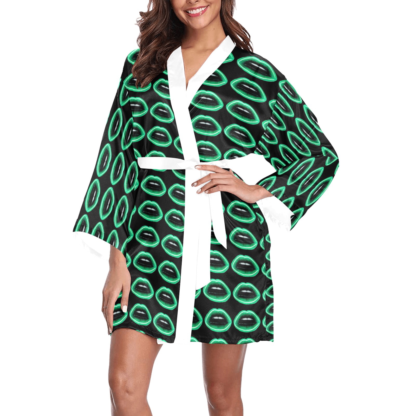 Fashion Long Sleeve Kimono Robe