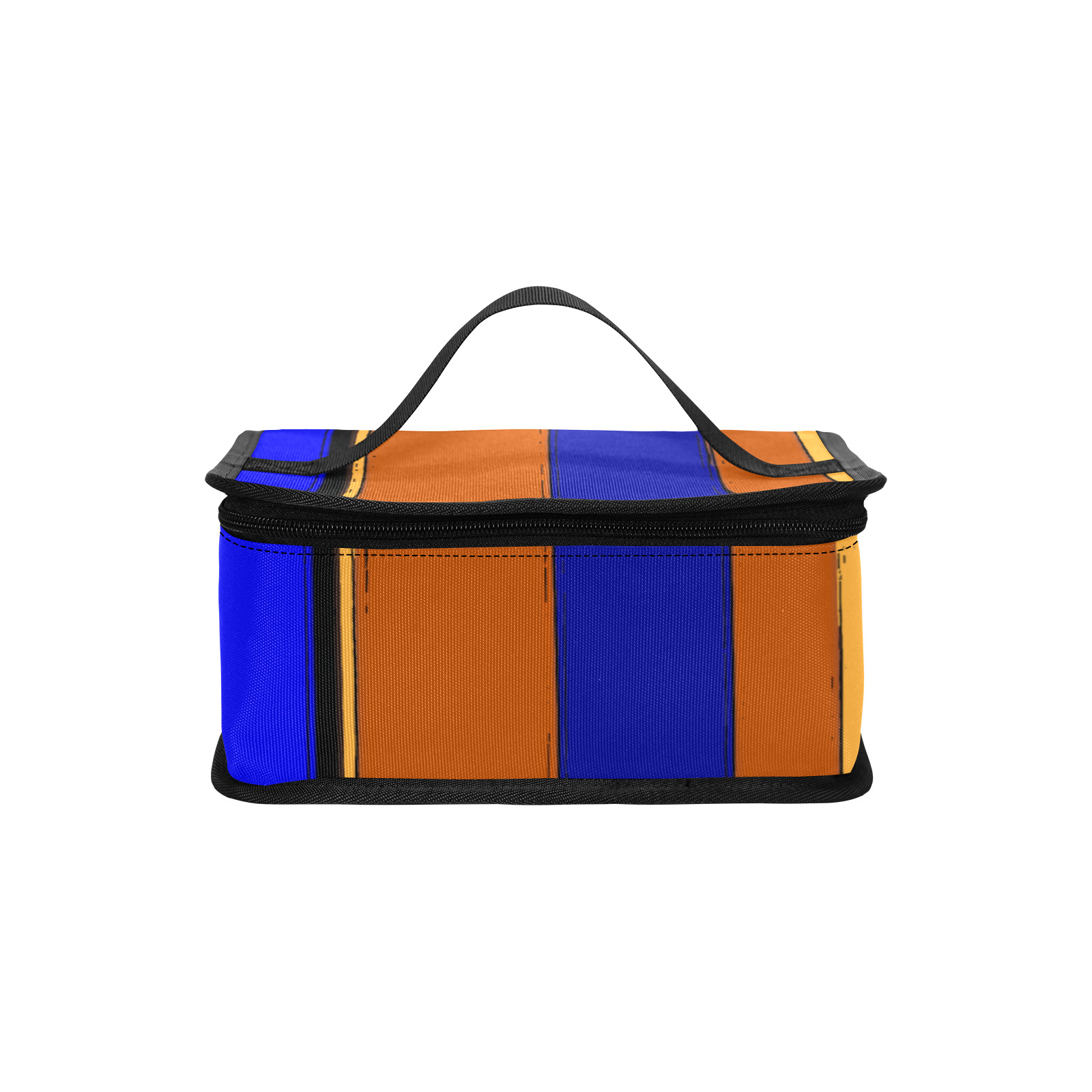 Abstract Blue And Orange 930 Portable Insulated Lunch Bag (Model 1727)