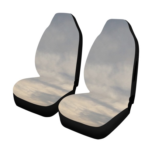 Rippled Cloud Collection Car Seat Cover Airbag Compatible (Set of 2)
