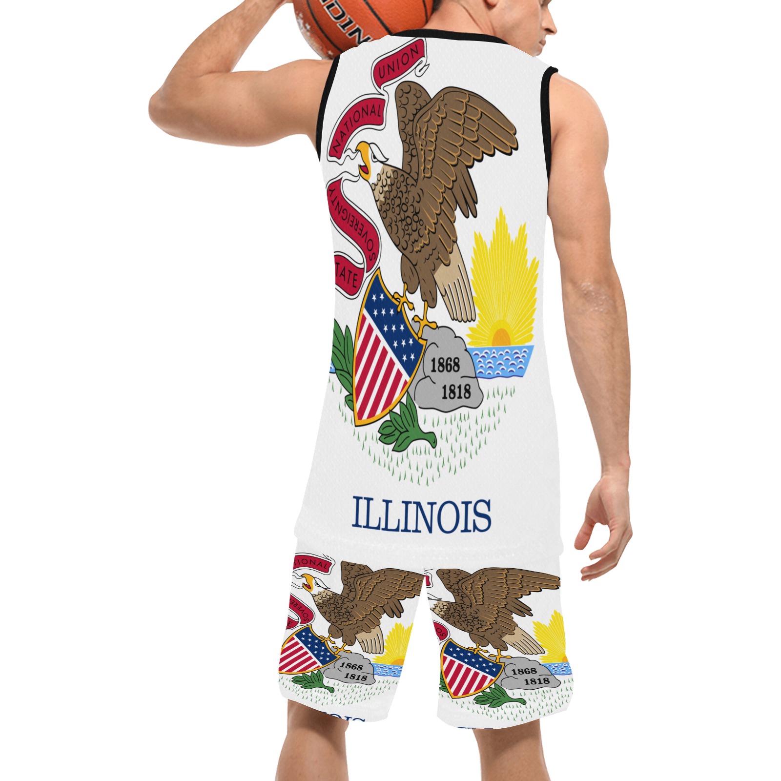mxcp2000pxFlag_of_Illinois.svg Basketball Uniform with Pocket ID
