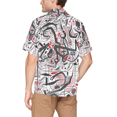Model 2 Hawaiian Shirt with Chest Pocket (Model T58)