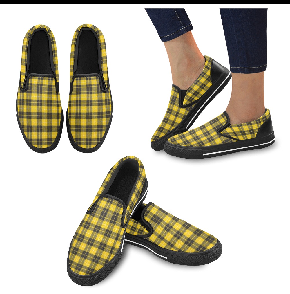 Barclay Dress Modern Women's Slip-on Canvas Shoes (Model 019)