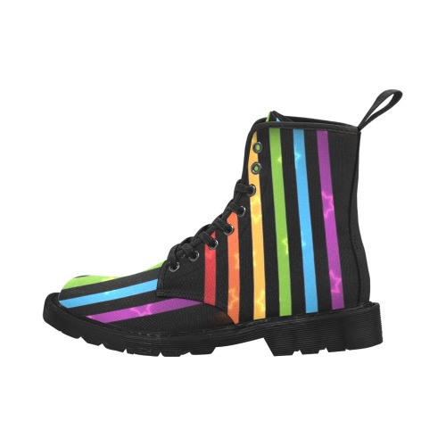 Pride 2022 by Nico Bielow Martin Boots for Men (Black) (Model 1203H)
