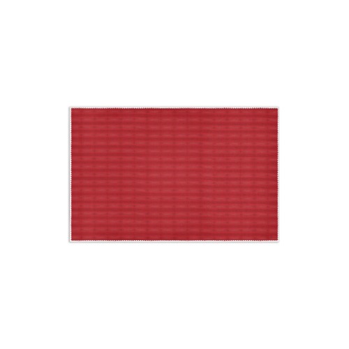 red repeating pattern Area Rug 2'7"x 1'8‘’
