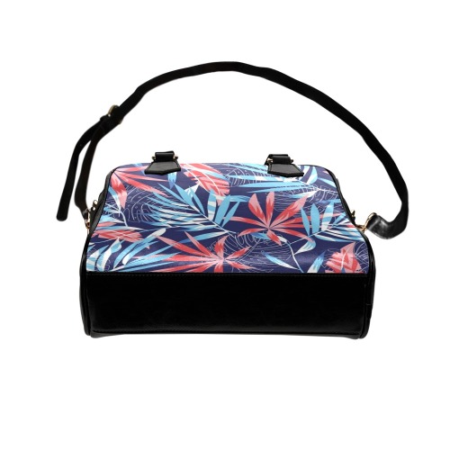 Tropical Exotic Pattern Shoulder Handbag (Model 1634)