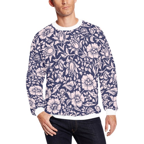 Sweatshirt All Over Print Crewneck Sweatshirt for Men (Model H18)
