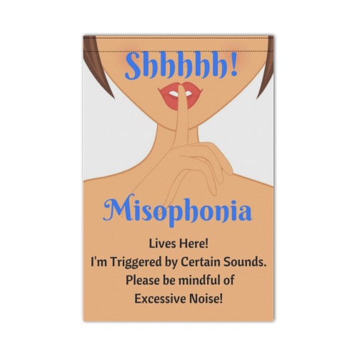 Misophonia 10 Garden Flag 12‘’x18‘’(Twin Sides)