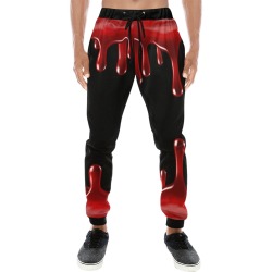 Bloody Murder Men's All Over Print Sweatpants (Model L11)