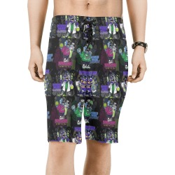 wwcfam Men's All Over Print Board Shorts (Model L16)