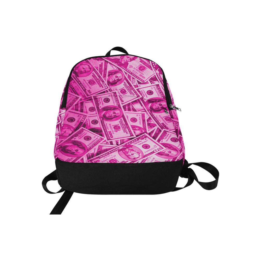 Billy Rad Pink Money Bunny Backpack Fabric Backpack for Adult (Model 1659)