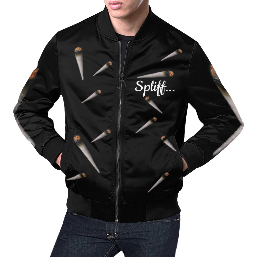 Spliff - bomber Jacket All Over Print Bomber Jacket for Men (Model H19)