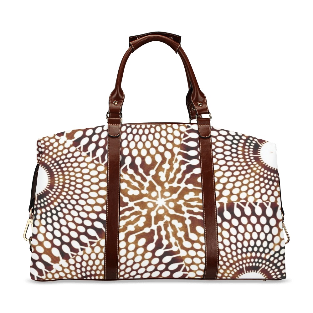 AFRICAN PRINT PATTERN 4 Classic Travel Bag (Model 1643) Remake